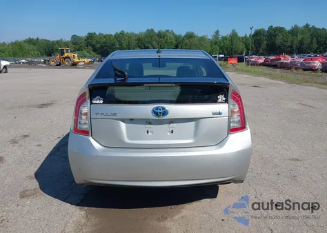 2012 Toyota Prius Four from USA, damaged, VIN JTDKN3DU6C5421852